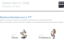 Tablet Screenshot of ai2nde.ecst.org